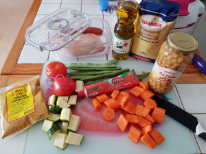 Couscous merguez poulet à ma façon par "Les Recettes de Titi"