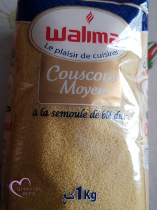 Couscous merguez poulet à ma façon par "Les Recettes de Titi"