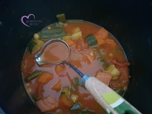 Couscous merguez poulet à ma façon par "Les Recettes de Titi"