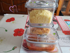 Couscous merguez poulet à ma façon par "Les Recettes de Titi"