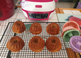 Petits gâteaux au yaourt framboises