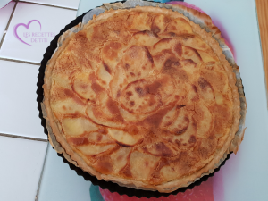 Tarte aux pommes de terre d'après "Les Recettes de Titi"