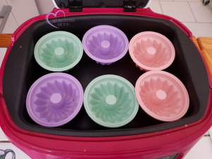 Petits gâteaux au yaourt framboises par "Les Recettes de Titi"