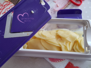 Tarte aux pommes de terre d'après "Les Recettes de Titi"