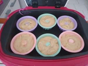 Petits gâteaux au yaourt framboises par "Les Recettes de Titi"