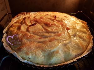 Tarte aux pommes de terre d'après "Les Recettes de Titi"