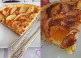 Tartes aux pommes de terre et patate douce