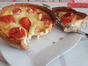 Petites quiches tomates cerises 4 fromages par "Les Recettes de Titi"