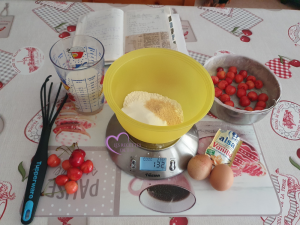 clafoutis aux cerises et à l'amande par "Les Recettes de Titi"
