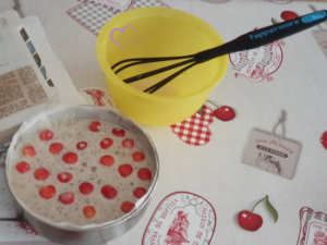 clafoutis aux cerises et à l'amande par "Les Recettes de Titi"