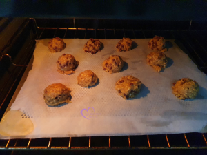 Cookies aux chips de banane et chocolat par "Les Recettes de Titi"