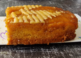 Gâteau mangue et pêche de Dédé
