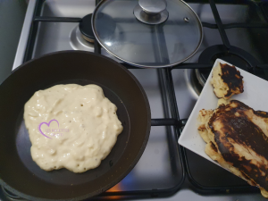 Pancakes aux pommes de Sandrine par "Les Recettes de Titi" 