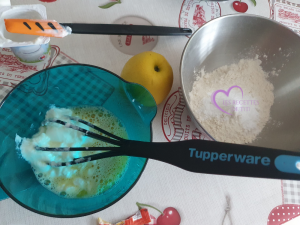 Pancakes aux pommes de Sandrine par "Les Recettes de Titi" 