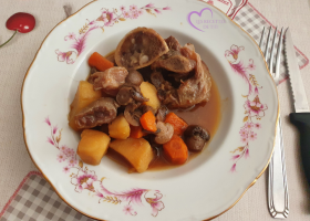 Jarrets de veau pommes de terre et carottes au Cookeo