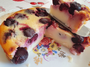 Clafoutis au yaourt et cerises par "Les Recettes de Titi"