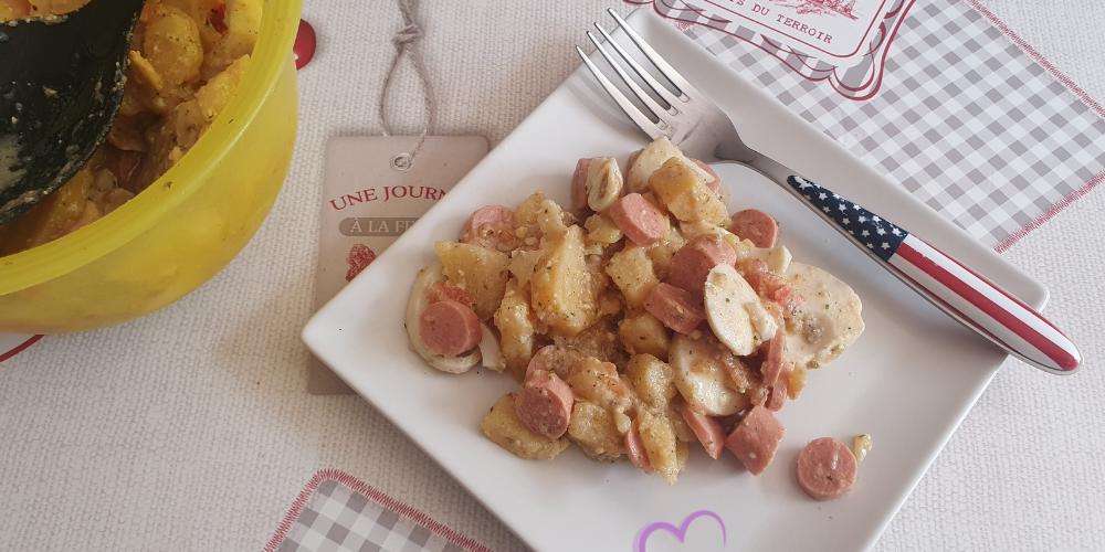 Salade de pommes de terre à ma façon