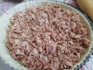 Tarte au thon et tomates cerise par "Les Recettes de Titi"