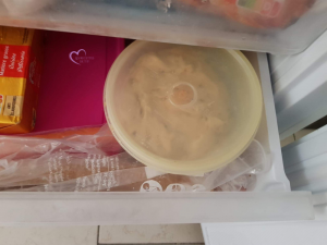 Glace banane et pépites de chocolat par "Les Recettes de Titi"