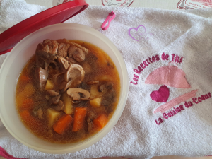 jarrets de veau pommes de terre et carottes au Cookeo par "Les Recettes de Titi"