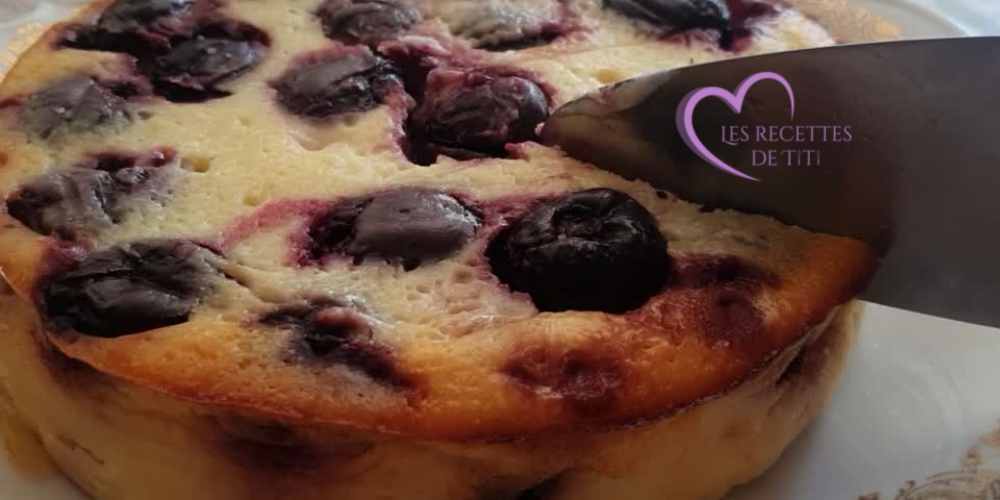 Clafoutis au yaourt et cerises