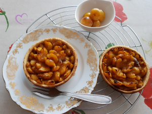 Quiches façon tartelettes aux mirabelles par "Les Recettes de Titi"
