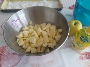 Tarte pommes et noix de coco par "Les Recettes de Titi"