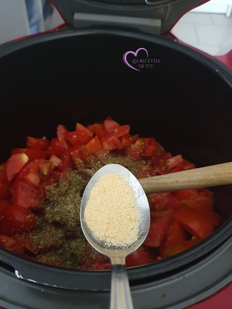 Sauce tomate maison au Cookeo | Les Recettes de Titi