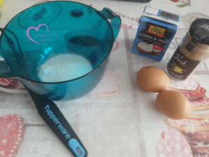 Tarte pommes et noix de coco par "Les Recettes de Titi"