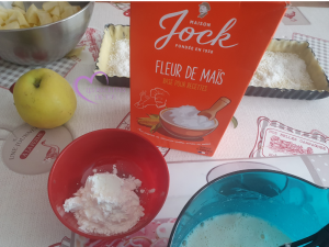 Tarte pommes et noix de coco par "Les Recettes de Titi"