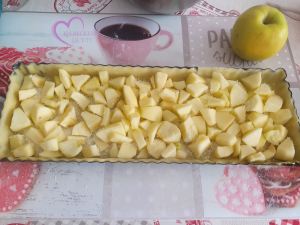 Tarte pommes et noix de coco par "Les Recettes de Titi"
