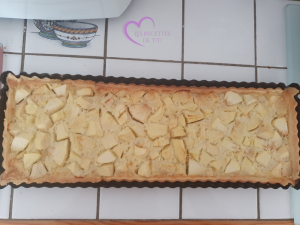Tarte pommes et noix de coco par "Les Recettes de Titi"