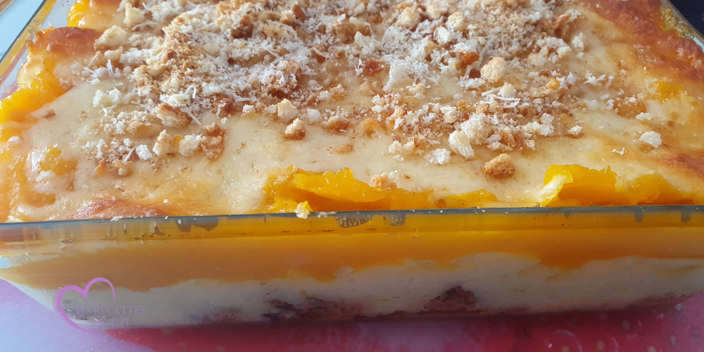 Parmentier citrouille et pommes de terre