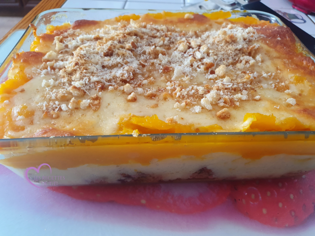 parmentier citrouille pommes de terre par "Les Recettes de Titi"