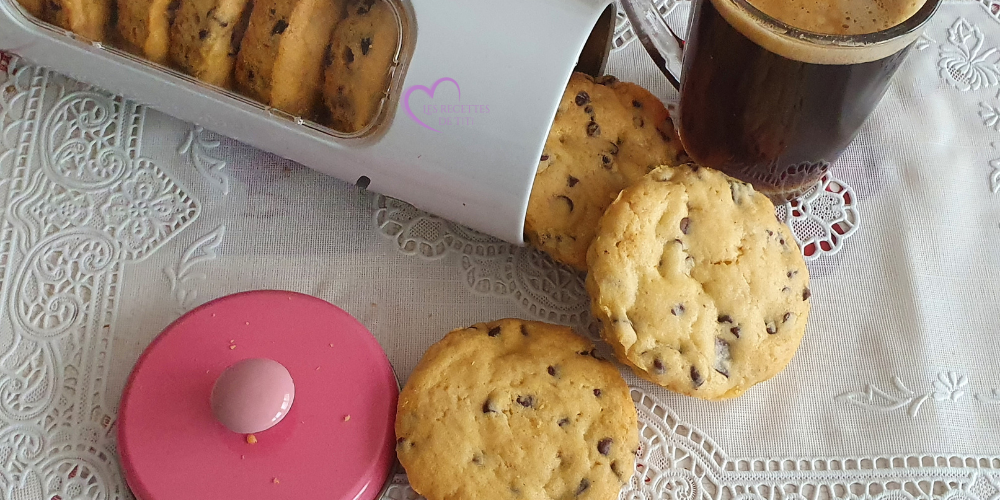 Cookies à la vanille aux pépites de chocolat et chunks