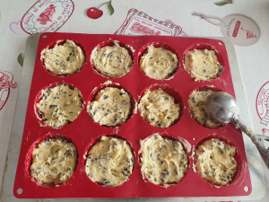Cookies à la vanille et aux pépites de chocolats et chunks par "Les Recettes de Titi"