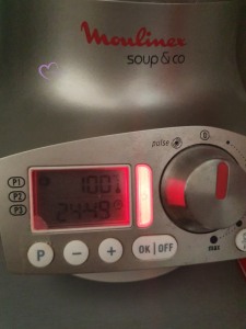 Velouté de courgettes et carottes au cumin par "Les Recettes de Titi"