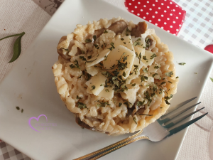 Risotto aux champignons et au mascarpone par "Les Recettes de Titi"