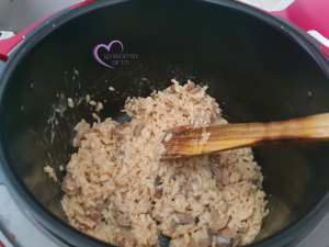 Risotto aux champignons et au mascarpone par "Les Recettes de Titi"