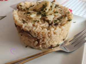 Risotto aux champignons et au mascarpone par "Les Recettes de Titi"