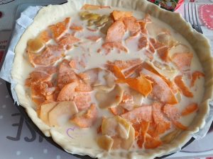 Tarte aux deux pommes de terre par "Les Recettes de Titi"