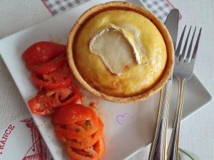 Quiches jambon chèvre et miel par "Les Recettes de Titi"