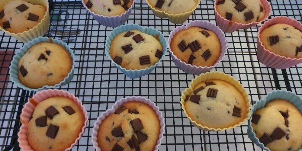 Muffins pépites de chocolats