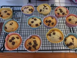 Muffins pépites de chocolats par "Les Recettes de Titi"