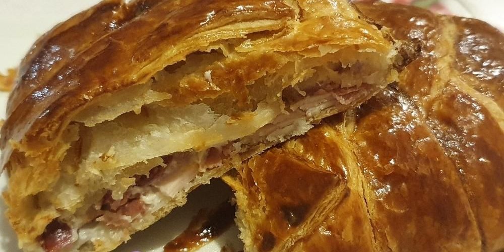 Feuilleté jambon fromage