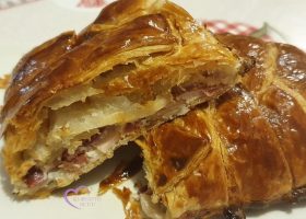 Feuilleté jambon fromage