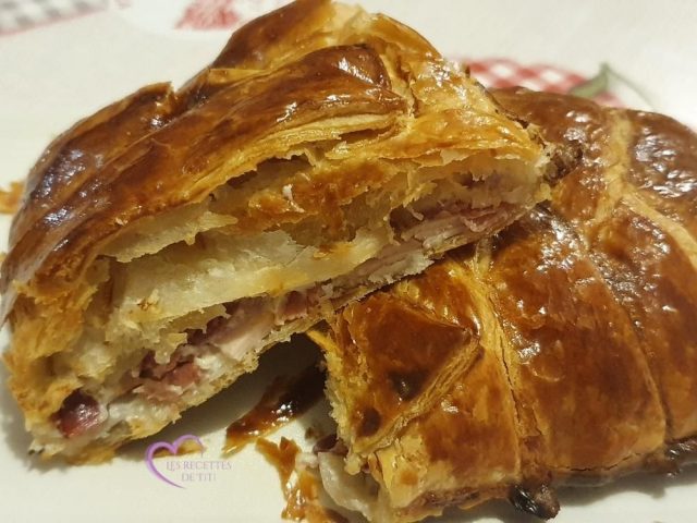 Feuilleté jambon fromage par "Les Recettes de Titi"
