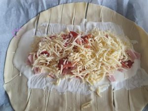 Feuilleté jambon fromage par "Les Recettes de Titi"