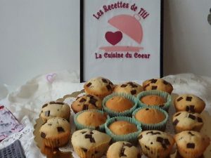Muffins pépites de chocolats par "Les Recettes de Titi"