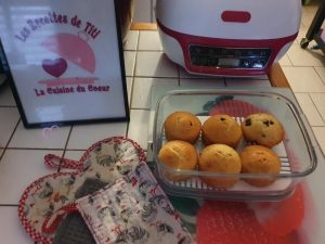 Muffins pépites de chocolats par "Les Recettes de Titi"